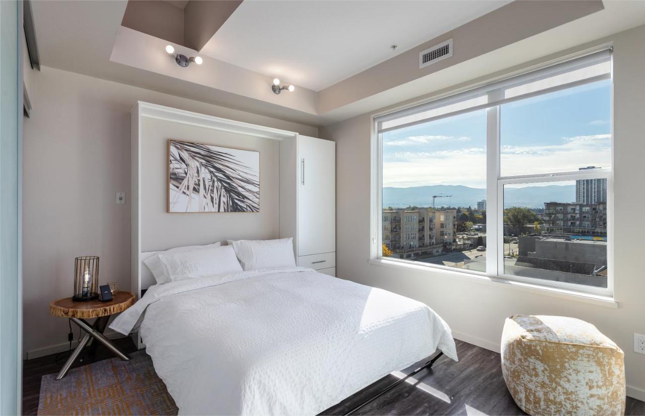 Corner Nest - Luxury Brand New Top Floor 2Bedroom Condo Kelowna Zewnętrze zdjęcie